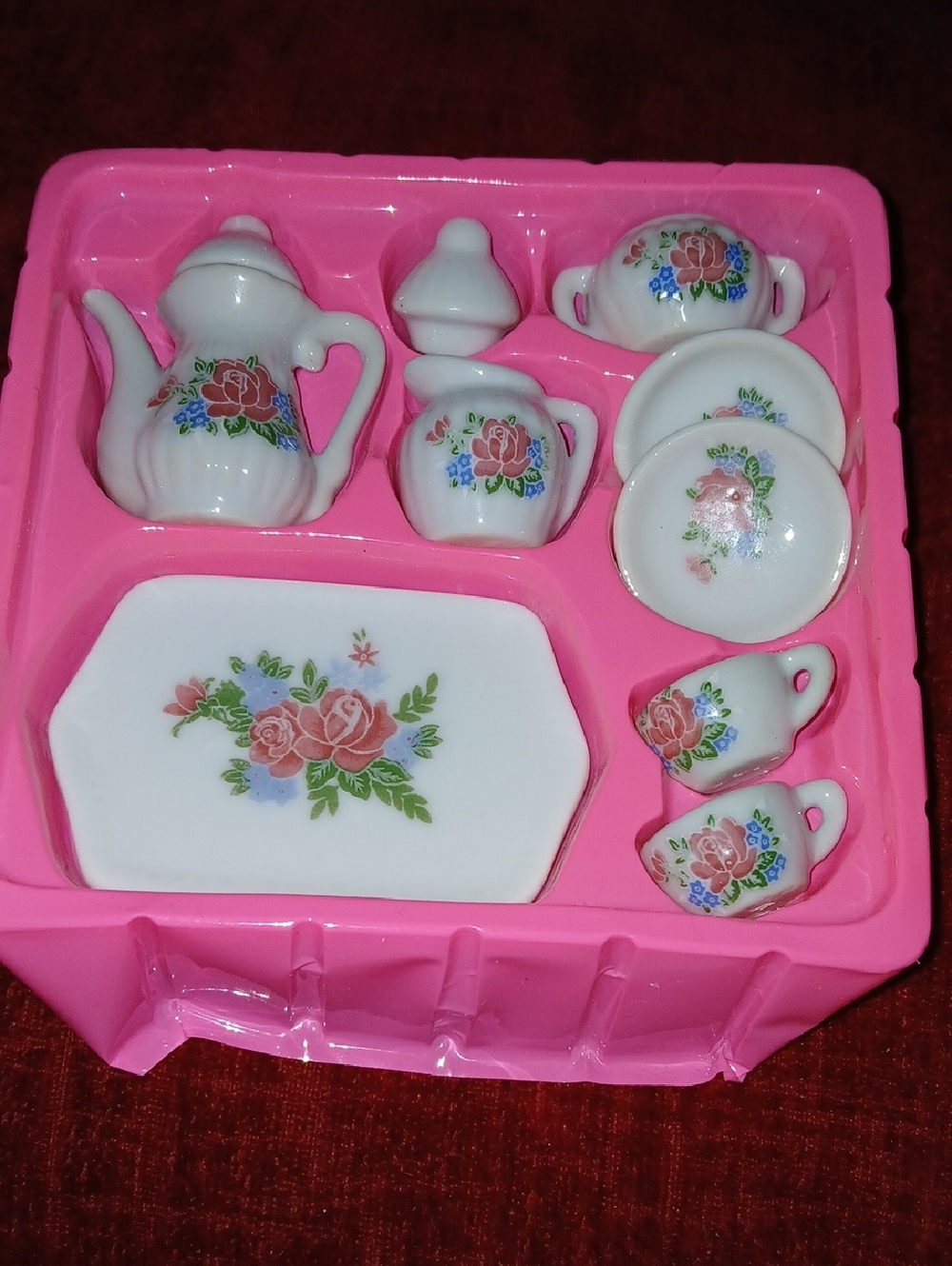 Mini Porcelain Tea Set - Picture 3 of 3